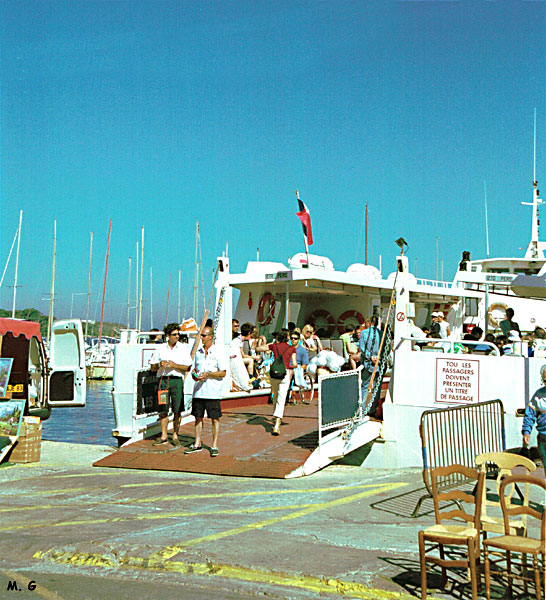 Embarquement Embiez