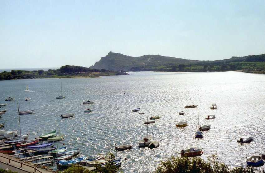 photo de la lagune du Brusc